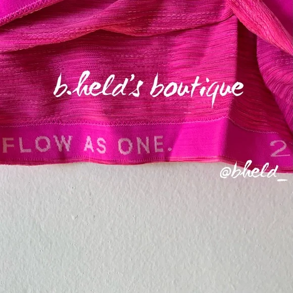 lululemon Limited Ed Swiftly Tech Long Sleeve SeaWheeze Chroma Pow Pink Sz 2 NWT
